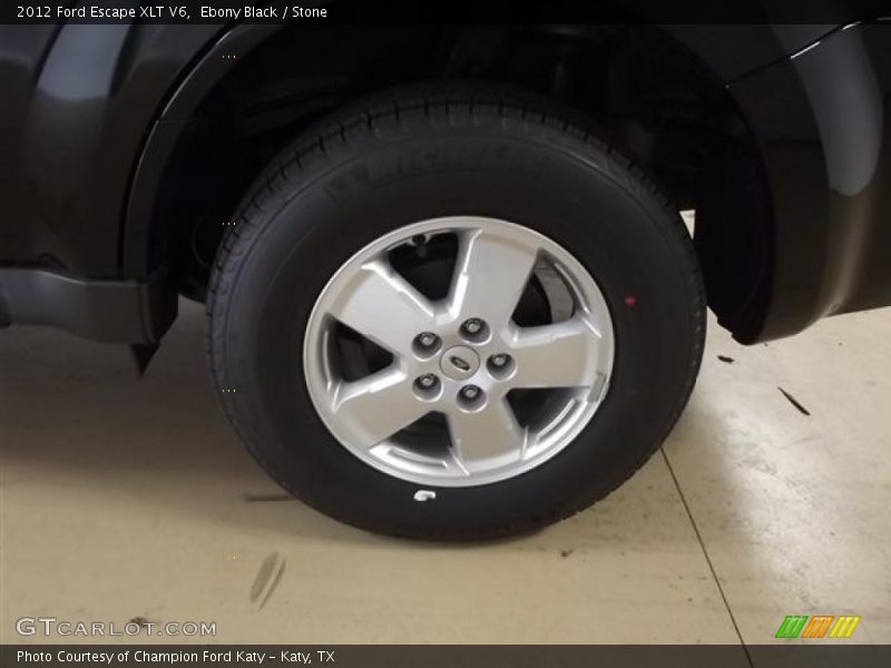 Ebony Black / Stone 2012 Ford Escape XLT V6