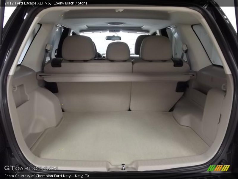 Ebony Black / Stone 2012 Ford Escape XLT V6