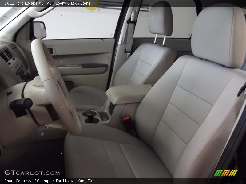 Ebony Black / Stone 2012 Ford Escape XLT V6