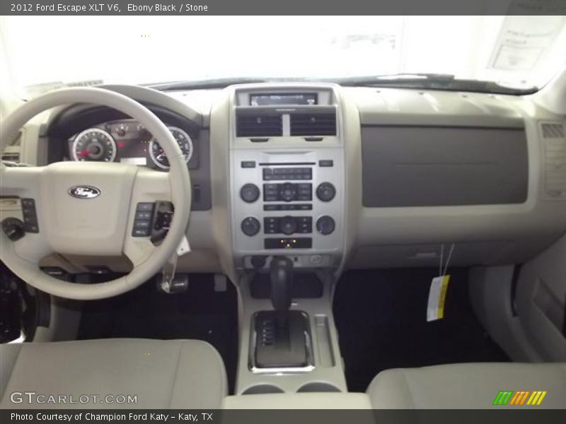 Ebony Black / Stone 2012 Ford Escape XLT V6