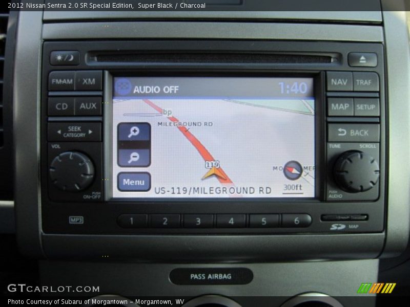 Super Black / Charcoal 2012 Nissan Sentra 2.0 SR Special Edition