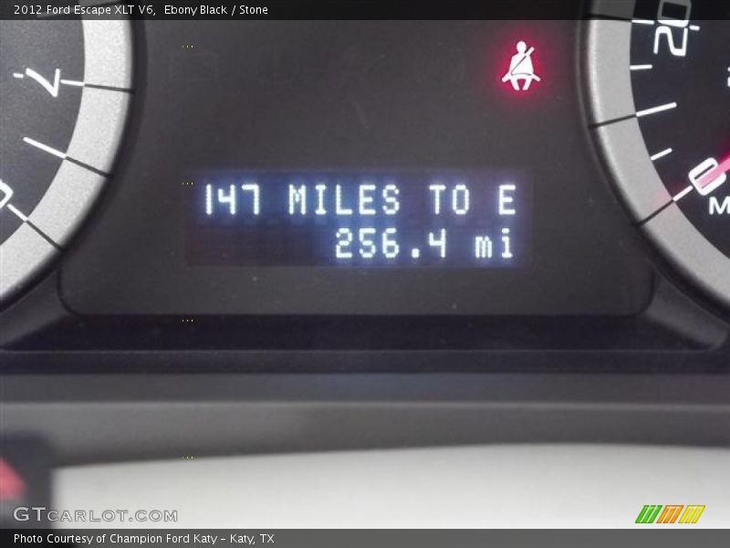 Ebony Black / Stone 2012 Ford Escape XLT V6