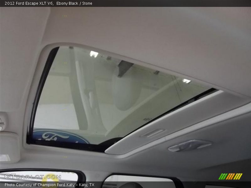 Ebony Black / Stone 2012 Ford Escape XLT V6