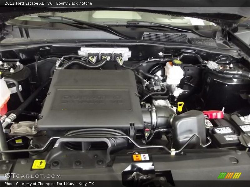 Ebony Black / Stone 2012 Ford Escape XLT V6