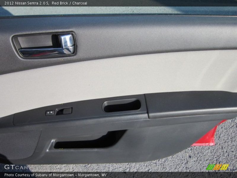 Red Brick / Charcoal 2012 Nissan Sentra 2.0 S