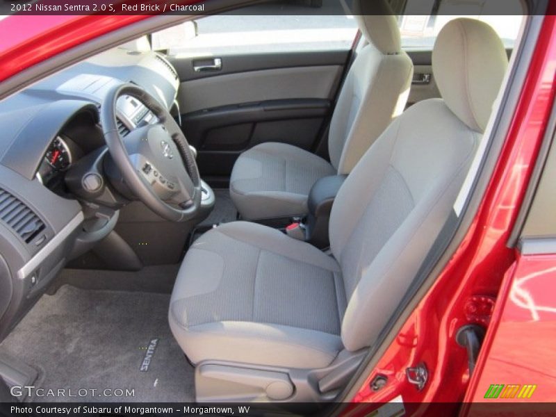 Red Brick / Charcoal 2012 Nissan Sentra 2.0 S