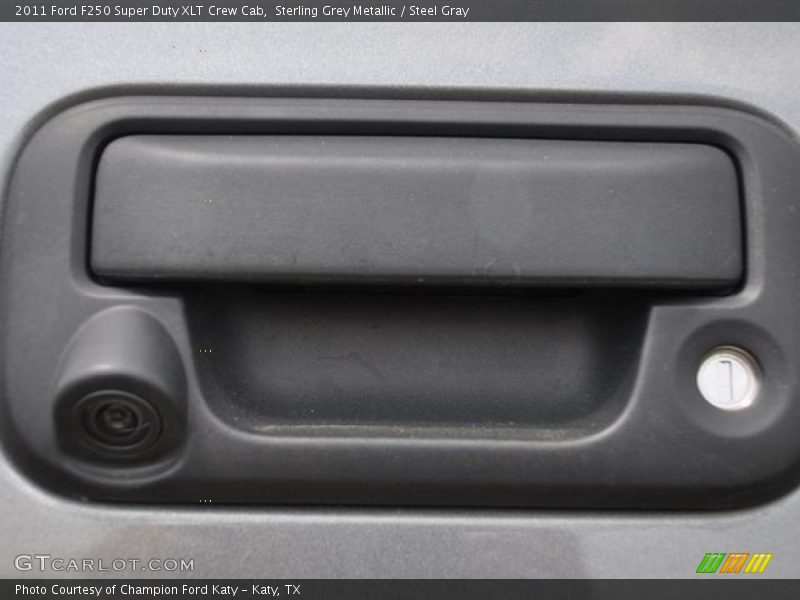 Sterling Grey Metallic / Steel Gray 2011 Ford F250 Super Duty XLT Crew Cab