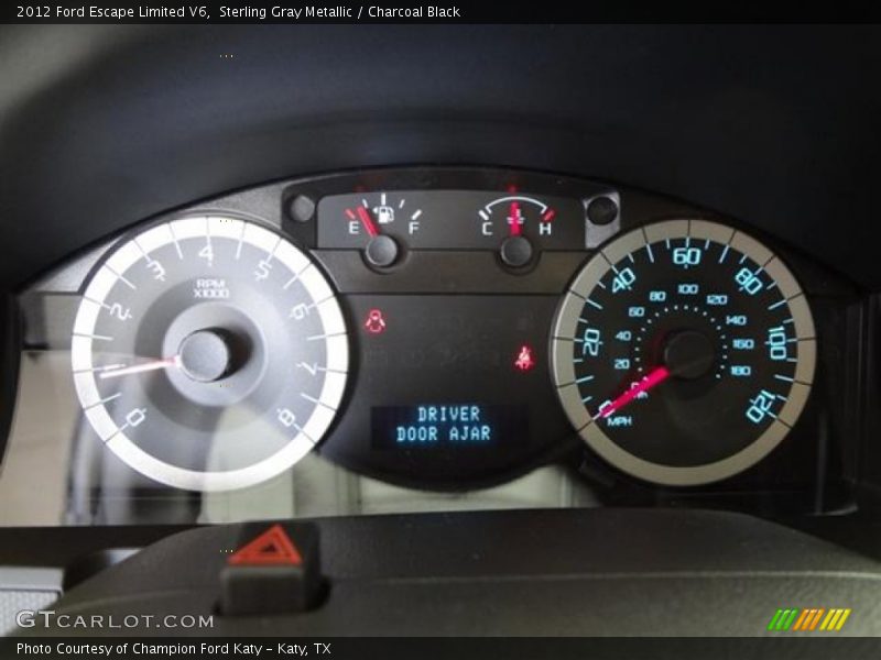  2012 Escape Limited V6 Limited V6 Gauges