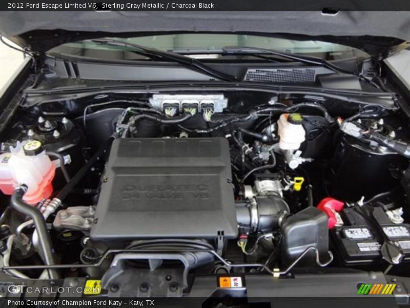  2012 Escape Limited V6 Engine - 3.0 Liter DOHC 24-Valve Duratec Flex-Fuel V6