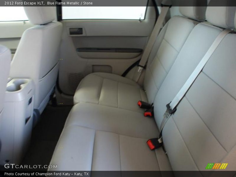 Blue Flame Metallic / Stone 2012 Ford Escape XLT