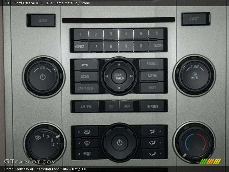 Blue Flame Metallic / Stone 2012 Ford Escape XLT