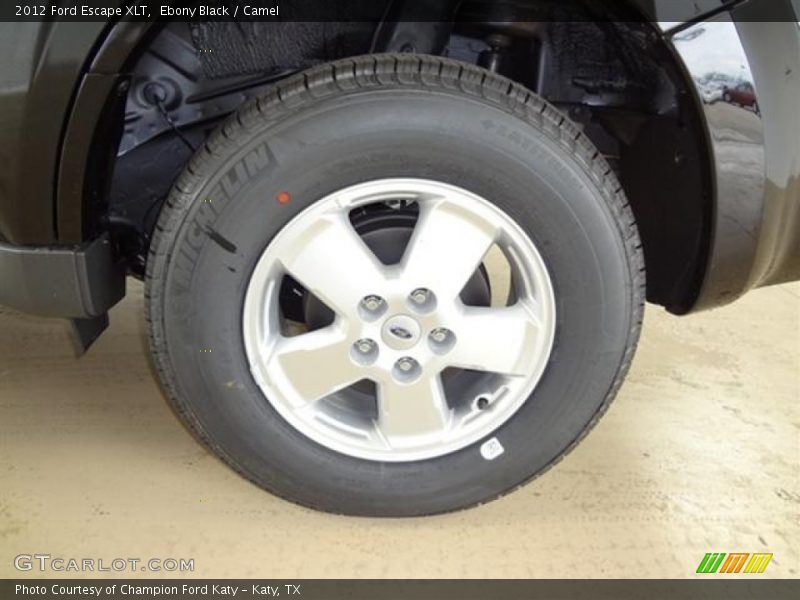 Ebony Black / Camel 2012 Ford Escape XLT