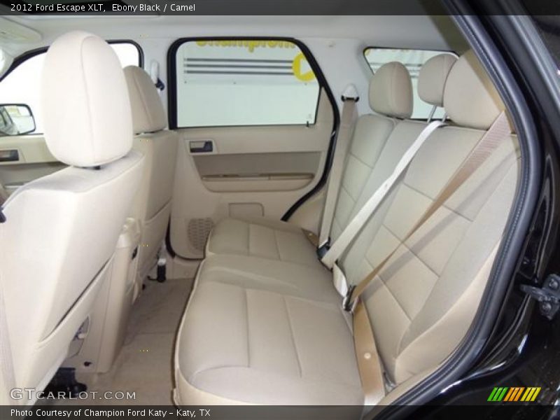 Ebony Black / Camel 2012 Ford Escape XLT