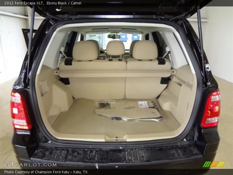 Ebony Black / Camel 2012 Ford Escape XLT
