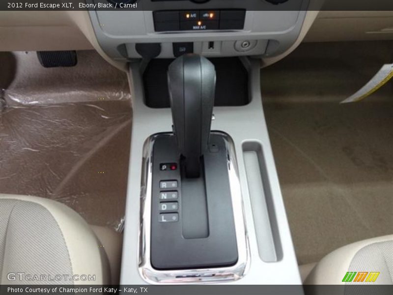 Ebony Black / Camel 2012 Ford Escape XLT