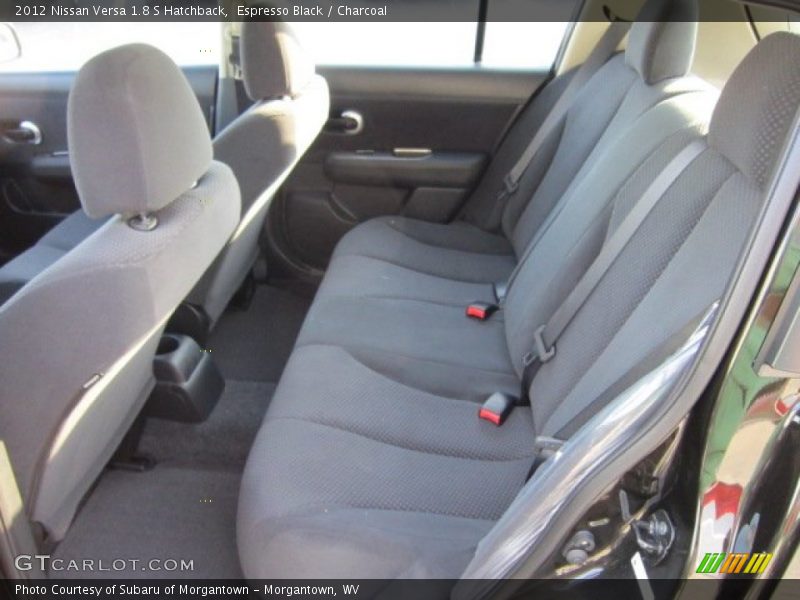 Espresso Black / Charcoal 2012 Nissan Versa 1.8 S Hatchback