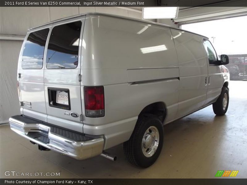 Ingot Silver Metallic / Medium Flint 2011 Ford E Series Van E250 Commercial