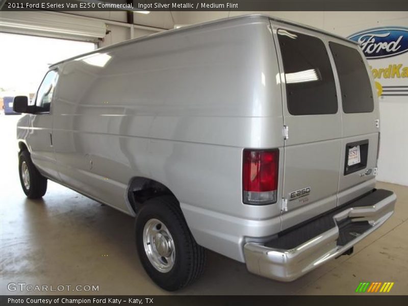 Ingot Silver Metallic / Medium Flint 2011 Ford E Series Van E250 Commercial
