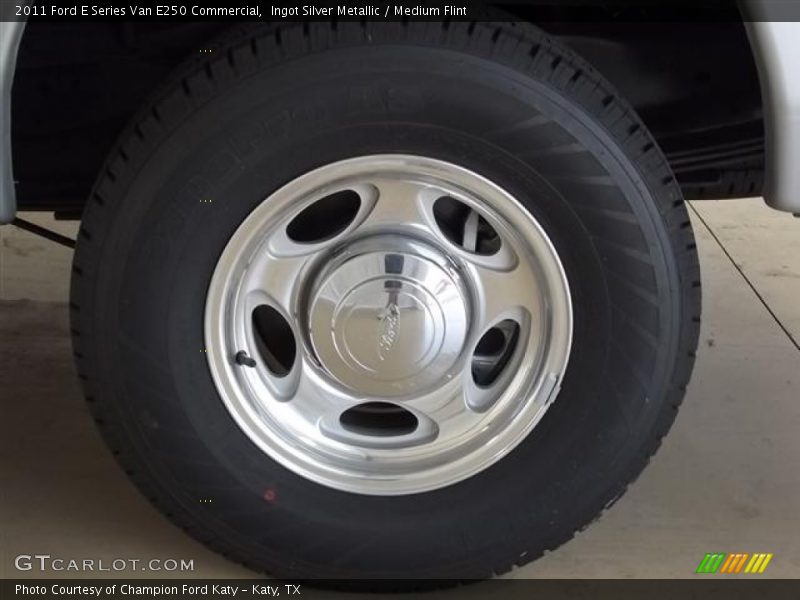 Ingot Silver Metallic / Medium Flint 2011 Ford E Series Van E250 Commercial