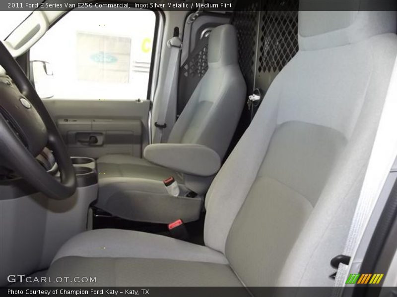 Ingot Silver Metallic / Medium Flint 2011 Ford E Series Van E250 Commercial