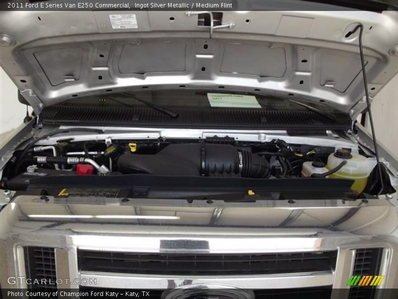 Ingot Silver Metallic / Medium Flint 2011 Ford E Series Van E250 Commercial