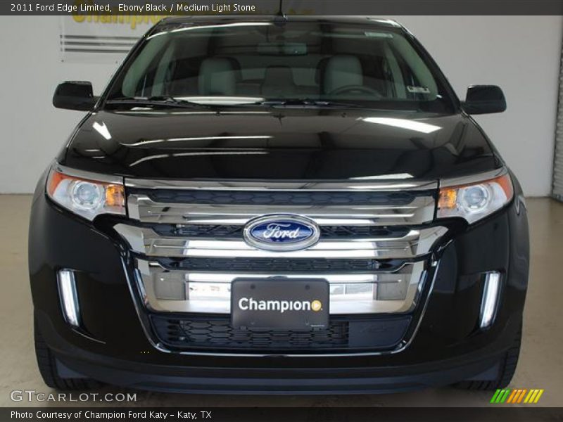 Ebony Black / Medium Light Stone 2011 Ford Edge Limited