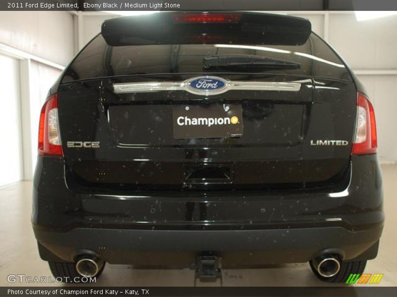 Ebony Black / Medium Light Stone 2011 Ford Edge Limited
