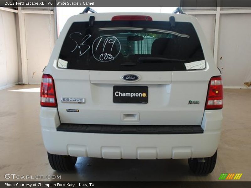 White Suede / Camel 2012 Ford Escape XLT V6