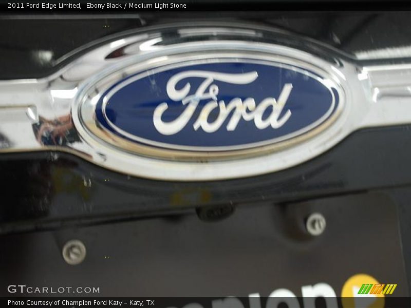 Ebony Black / Medium Light Stone 2011 Ford Edge Limited
