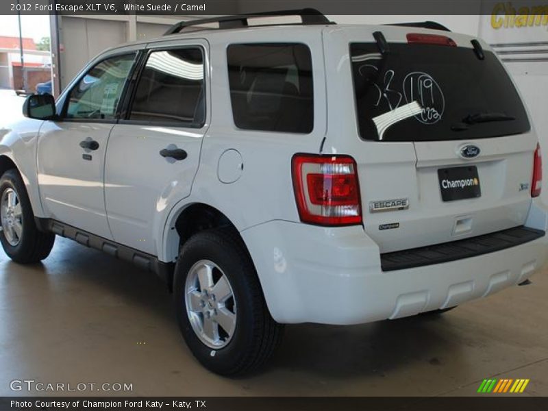 White Suede / Camel 2012 Ford Escape XLT V6