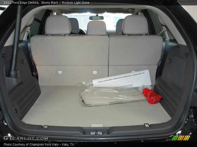 Ebony Black / Medium Light Stone 2011 Ford Edge Limited