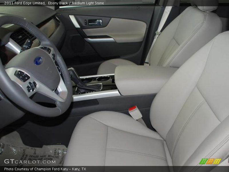 Ebony Black / Medium Light Stone 2011 Ford Edge Limited