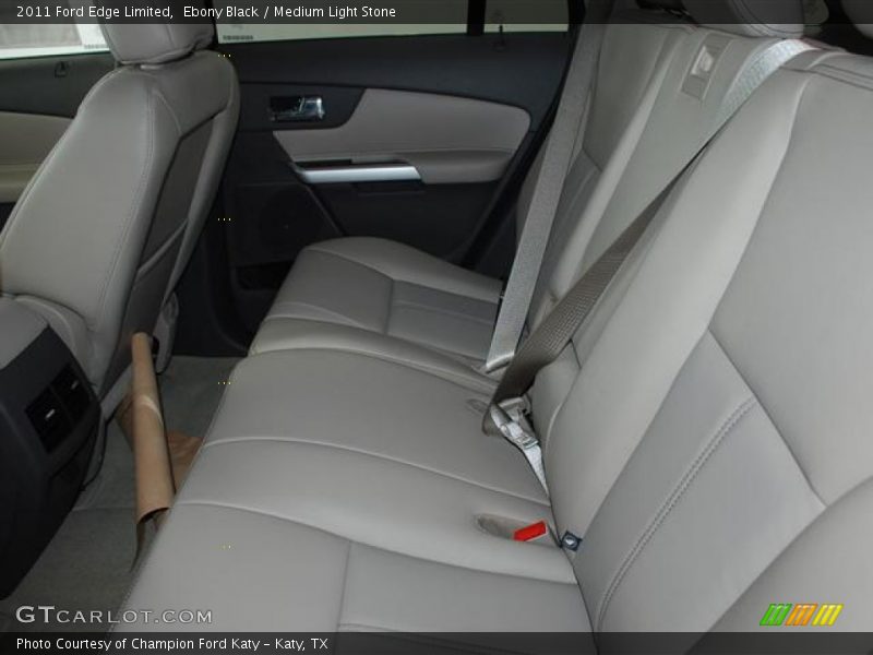 Ebony Black / Medium Light Stone 2011 Ford Edge Limited