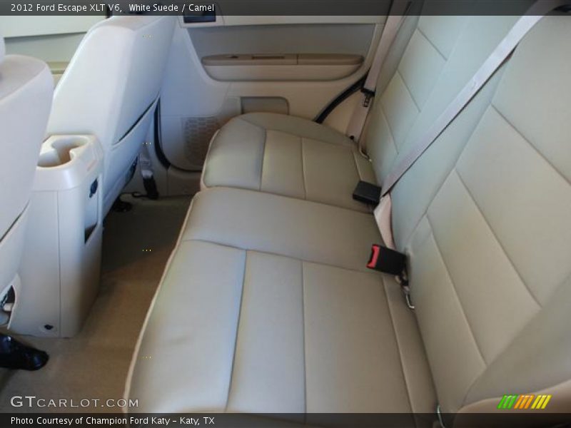 White Suede / Camel 2012 Ford Escape XLT V6
