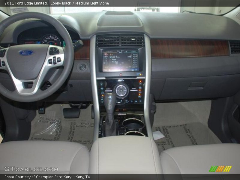 Ebony Black / Medium Light Stone 2011 Ford Edge Limited