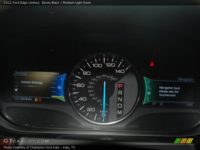 Ebony Black / Medium Light Stone 2011 Ford Edge Limited
