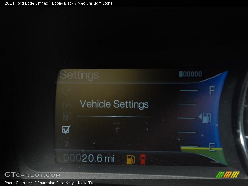 Ebony Black / Medium Light Stone 2011 Ford Edge Limited