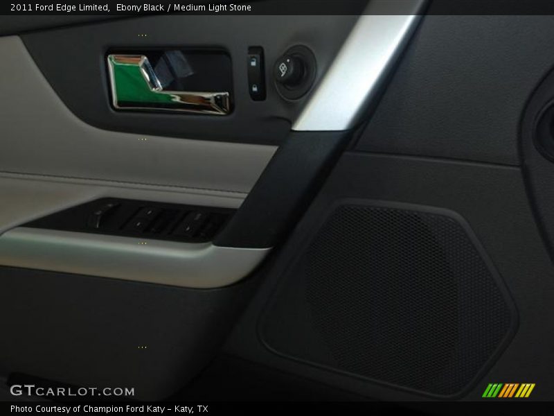Ebony Black / Medium Light Stone 2011 Ford Edge Limited