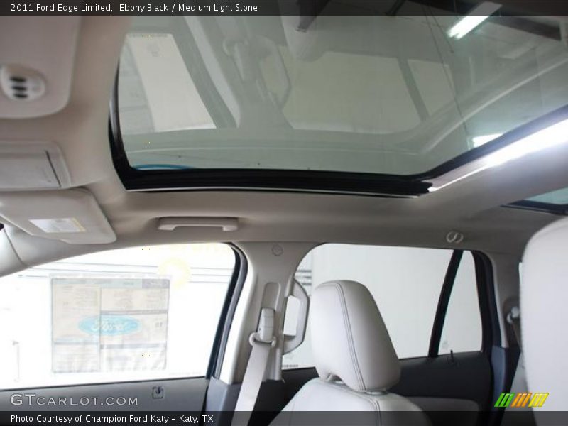 Ebony Black / Medium Light Stone 2011 Ford Edge Limited