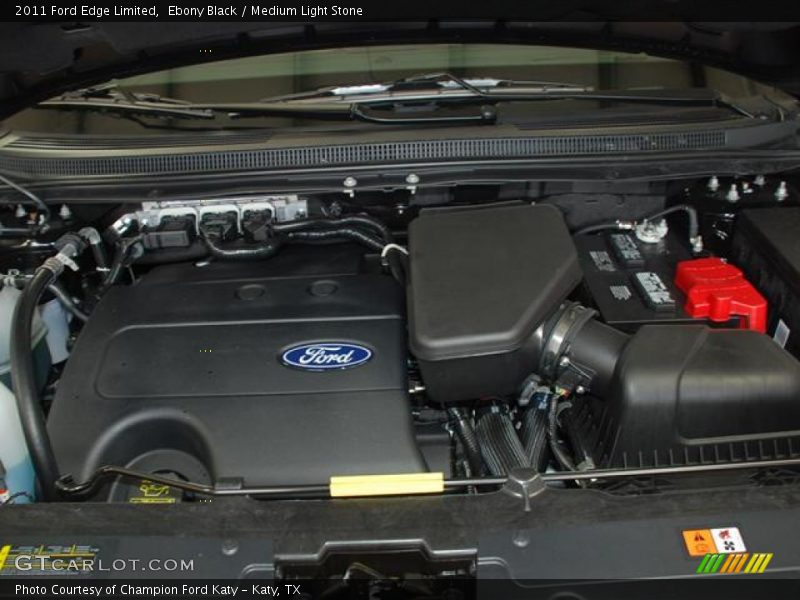 Ebony Black / Medium Light Stone 2011 Ford Edge Limited