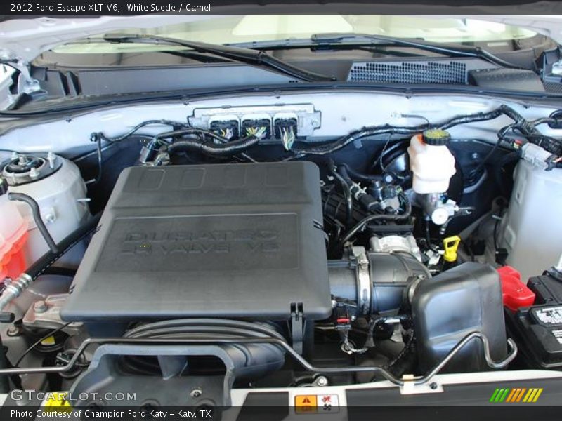 White Suede / Camel 2012 Ford Escape XLT V6