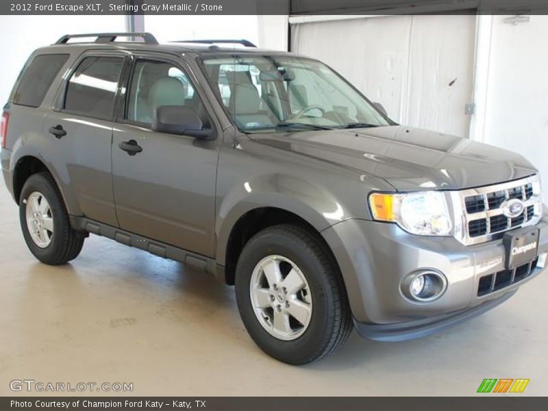 Sterling Gray Metallic / Stone 2012 Ford Escape XLT