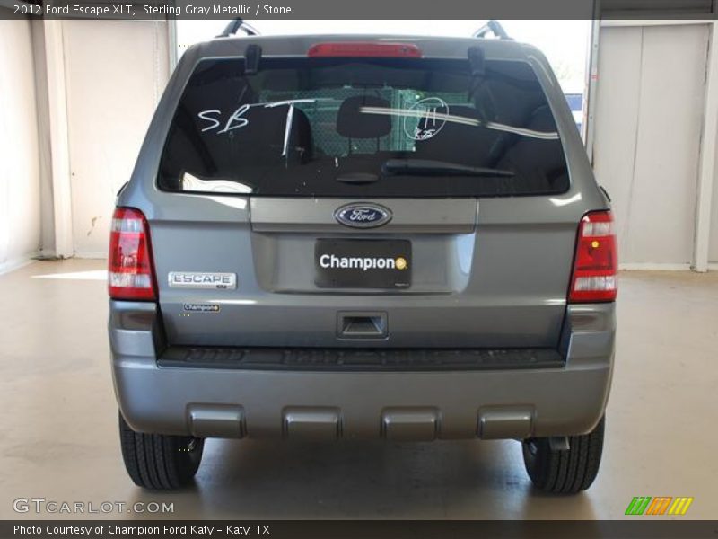 Sterling Gray Metallic / Stone 2012 Ford Escape XLT