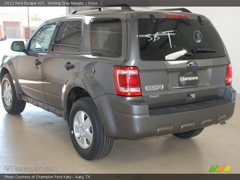 Sterling Gray Metallic / Stone 2012 Ford Escape XLT