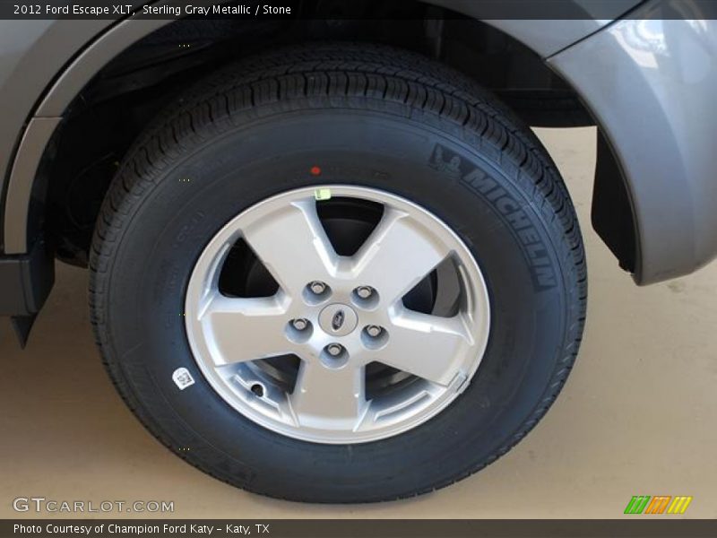 Sterling Gray Metallic / Stone 2012 Ford Escape XLT