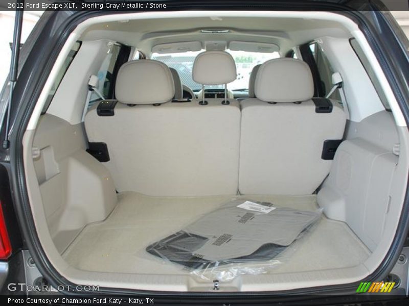 Sterling Gray Metallic / Stone 2012 Ford Escape XLT