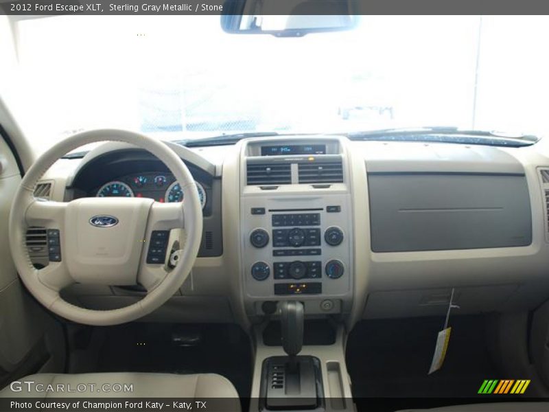 Sterling Gray Metallic / Stone 2012 Ford Escape XLT