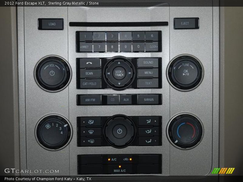 Sterling Gray Metallic / Stone 2012 Ford Escape XLT