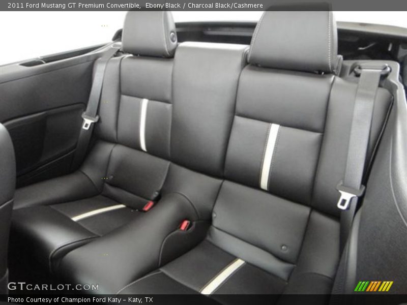  2011 Mustang GT Premium Convertible Charcoal Black/Cashmere Interior