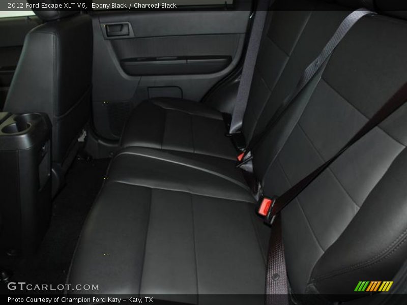 Ebony Black / Charcoal Black 2012 Ford Escape XLT V6